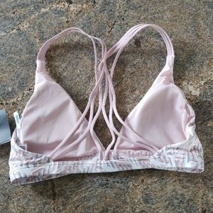 Victoria's Secret strappy back padded sports bra
